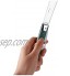 Gmasuber Couteau de jardinage à greffe double lames pour élagage en acier à haute teneur en carbone couteau de greffage pliable avec poignée ergonomique