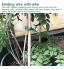 Attache Torsadée Réutilisable pour Plantes De Jardin De 4,8 Mm Attache en Fil Souple Robuste pour Une Utilisation en Intérieur en Extérieur à La Maison Et Au Bureau
