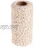 Baoblaze Corde de Ficelle de Coton 100m Bricolage Artisanat Fil d'attache Or Blanc