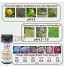 ATopoler 100Pcs pH Testeur de Sol pH Bandelettes de Test pour Analyse de Sols 0-14 pH Soil Tester Papier de Test pour Jardin Ferme Fleurs Plantes Pelouse