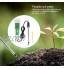 Compteur de sol | EC CF TDS 3-en-1 Soil Meter Digital antirouille Testeur de sol de haute précision avec sonde en acier inoxydable pour les plantes d'intérieur d'agriculture horticole de jardin.