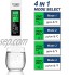Eyglo Kit de Test du Sol pour Écran LCD,Testeur de Sol Végétal 4 en 1,pH-Mètre Numérique et Testeur de Température TDS & EC,Testeur de Haute Précision pour l'entretien des Plantes Jardins Piscine