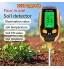 Kit de Test de pH du Sol des Plantes 4 en 1 Testeur d'acidité de l'humidité légère Capteur d'humidité du Sol hygromètre Moniteur d'eau pour Plantes Jardin Ferme pelouse intérieure extérieure