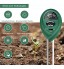 Sonkir MS01 pH-mètre de Sol 3-en-1 testeur d'humidité lumière pH du Sol Kits d'outils de Jardinage pour Jardin pelouse Ferme Vert