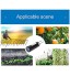 Surebuy Testeur de Sol à 3 Aiguilles Affichage numérique LCD pour testeur de Sol alimenté par Batterie en Acier Inoxydable 304 pour Le Jardin