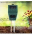 ViaGasaFamido 3 en 1 PH Testeur Portable Sol PH Eau Humidité De La Lumière Test Mètre Capteur De Lumière du Soleil pour la Fleur des Plantes De Jardin Croissance Saine Aucune Batterie