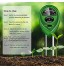 YIYICO Testeur de Sol Capteur Humidité Sol Hygrometre Plante 3 en 1 Soil Tester Test D'humidité Lumière pH du Sol pour d'Intérieur d'Extérieur Jardin Ferme Pelouse Pas de Batterie Nécessaire Grun