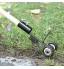 HIFONI Désherbeur de mauvaises herbes sur roues avec roulettes extracteur de mauvaises herbes Gardena