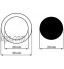Nemaxx EBEVS1000 Extension de Foret 1000 mm tarière Forage perceuse à Spirale Foret de Jardin en Spirale mèche Jardin tarière Universel