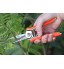 Brand – Eono 16.5cm Micro-Tip élagage Tondeuse à Feuilles cisailles Jardinage Main sécateur avec Acier Inoxydable Orange