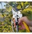 IMA Sécateur professionnel pour jardinage sécateur à cliquet cisaille de jardin à la main