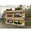 Hossi's Wholesale Lot de 6 jardinières compatibles avec les palettes européennes 38 x 12 x 9 cm