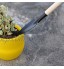 TGBN 3 pièces Mini Pelle de Jardin râteau bêche bonsaï Outils Ensemble Manche en Bois pour Fleurs Plante en Pot