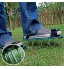 1 paire de râteaux à gazon à pointes pour le jardinage et la marche Revitalisant l'aérateur de pelouse Chaussures à ongles Outil de jardinage à pointes