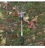 griffe de jardin ramasse feuilles rateau feuille Râteau à arbustes en métal léger pour pelouse réglable pour jardins parterres de fleurs puits de fenêtre et cour outil de jardinage profession