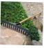 Jardin Râteaux Râteaux pour Rake lourd Pelouses métal Duty main 14 dents feuilles mortes en vrac sol Outil de jardin pour jardinage Ferme