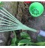 Mini râteau à main pour bordure de pelouse 9 racines Poignée ergonomique Outil de jardinage professionnel