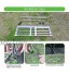 SurmountWay Lawn Leveling Rake Golf Outil de jardinage en acier inoxydable 2,15 m 25 x 76 cm