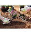 Aidou Binette outils agricoles jardinage de légumes et désherbage Binette creuse à main spéciale jardinage artefact léger de désherbage Noir