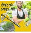 All-Steel Hardened Hollow Hoe,Handheld Weeding Rake Planting Vegetables Farm ,Sharp Durable Gardening Gifts for Hoe Garden Tool Traditional Steel Quenching Forging Process 1Pc