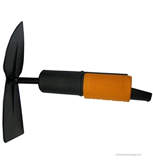 Fiskars Serfouette panne et langue Tête d'outil QuikFit Longueur: 18,5 cm Tête en acier Noir Orange QuikFit 1000734