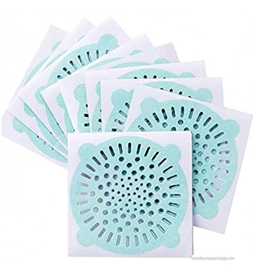 LIXSLT Lot de 10 20 50 100 filtres à cheveux jetables pour évier de salle de bain Taille : 50 pièces