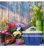 HJLINA Sac de Rangement à Outils de Jardinage Portable de Jardinage de Jardinage de Jardinage Multi-Poche Color : Wathet Size : 27X15CM