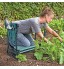Sahgsa Tabouret de Jardin Sac de Rangement pour Banc de Genou de Jardin Sac à Outils Portable pour Travailler Autour de la Maison et du Jardin
