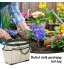 Yuvera Sac de rangement pour outils de jardinage sac fourre-tout multi-poches pour outils de plantes sac avec 8 poches pour extérieur très résistant