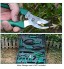Decdeal Ensemble D'outils de Jardin 10 Pièces Outils de Jardinage Robustes avec Poignée Antidérapante Le kit de Gadget de Jardin en Métal