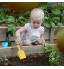 Hemoton Ensemble d'outils de jardinage pour enfants Pulvérisateur de jardin Râteau de jardinage Étiquette de plante et pot de fleurs en plastique Cadeaux de jardinage pour enfants