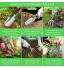 Luckits Ensemble d'outils de jardinage 13 pièces en aluminium kit d'outils de jardinage avec des kits de jardinage et un sac de rangement kit de plantation à main pour femme homme jardinier