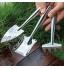 PAEFIU Mini Gardening Tool Set 3 PCS Ensemble d'outils de Jardinage Kit d'outils de Transplantation Succulente Entretien des Micro-Plantes d'intérieur Pelle * 2 + Râteau * 1