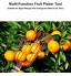 Amasie Fruit Picker Profond Réglable Panier Pratique Récolte De Fruits Collector Catcher Pomme Pêche Cueillette Outils De JardinSize:262cm