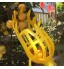 Cabilock Cueilleurs de Fruits Catcher Head Basket Récolte Outils de Cueillette Économie de Travail Jardinage Ferme Cueillette Dispositif pour Agrumes Poire Pêche Etc. Taille L