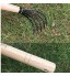 Main Cultivateur sol Tiller Claw Outils de jardinage Rake 5 Prong en acier au carbone avec des outils à main pour bois HandleOther amélioration de l'habitat