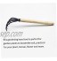 ODOUKEY-PRESENTHand Cultivateur sol Tiller Claw Outils de jardinage Rake 5 Prong en acier au carbone avec poignée en bois dur