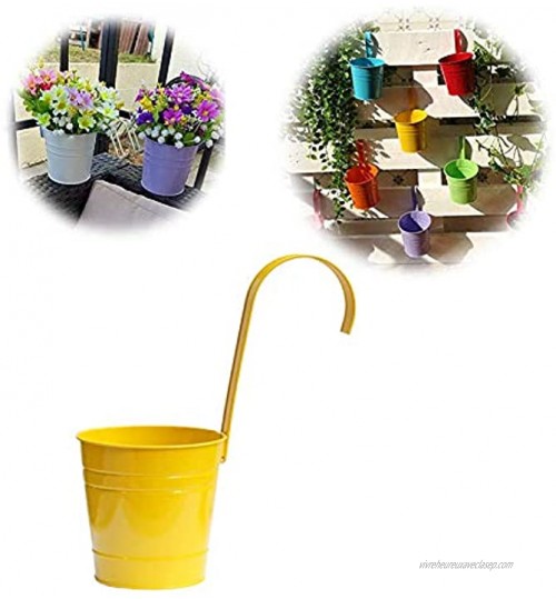 Hpera Contenants pour Plantes Grand Décorations pour la Maison Usine Accessoires des Pots de Fleurs pour La Maison Jardin Décorations 6inch