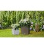 Lechuza plantenbak Cube Cottage 50 Light Grey All-in-One Set in de nieuwe kleur Licht grijs verkrijgbaar vanaf 15 januari 2021