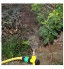 Irrigation de pelouse de sprinkler Jardin avec la tête de pulvérisation de 1 2 po filetage mâle et filtre Vaporisation Buse en laiton jet réglable Débit d'eau brumisation Nozzles Color : Black