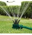 Irrigation de pelouse de sprinkler Pelouse Gicleurs vert et jardin noir 360 degrés multi-têtes de gicleurs automatiques Buse Color : Multi