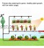 Zerodis Kits d'irrigation,Micro Drip Minuteur d'Arrosage Automatique DIY Système d'arrosage DIY pour Irrigation Arrosage Brumisation Jardin Serre 20Mètres Tuyau avec 30Micro Buses De Gicleurs