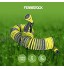 Ferrestock FSKMES002 Kit Complet de Tuyau Flexible en Spirale de 15 m de Long d'arrosage avec 6 Fonctions connecteurs pour Pistolet et Filetage pour Le Robinet Vert