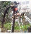 Gracelaza Raccord de Tuyau Laiton d'arrosage 4 Sorties Distributeur Débit d'eau Réglable et Verrouillable 4 Voies Séparateur de Tuyau Répartiteur Adaptateur pour l'irrigation du Jardin Robinet #3