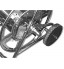 Caleido-Concept GS 50 Dévidoir de tuyau d'arrosage en acier inoxydable Argenté 1 2 à 3 4 80 à 50 m