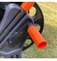 Chariot de dévidoir de tuyau d'arrosage à 2 roues Chariots de plantation d'eau robustes faciles à utiliser Assembler pour l'arrosage le lavage de voiture tenir 196 pieds de tuyau de 1 2 "