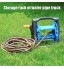 Zhandou Support de rangement pour tuyau de 381 cm – Support de rangement pour tuyau domestique enrouleur de tuyau de jardin outil de jardin portable et durable