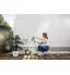 GF GARDEN Aquabag RECO Mini dévidoir EN PLASTIQUE RECYCLE' avec 10 m Tuyau kit prêt à l'emploi pour Irriguer les Plantes et Pots sur Terrasses Balcons Vérandas et Jardins.