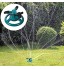 Mothinessto Arroseur d'eau Rotatif Buse rotative Irrigation de l'eau Arroseur d'irrigation Rotatif Arroseur d'irrigation à 3 Buses pour Jardin pour l'arrosage pour l'irrigation