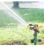 SANON Arroseur de Pelouse Pulvérisateur d'eau Rotatif à 360 ° Arrosage de Jardin D'arrosage D'arrosage de Pelouse Circulaire pour Jardin Extérieur